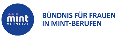 Logo: BÜNDNIS FÜR FRAUEN IN MINT-BERUFEN